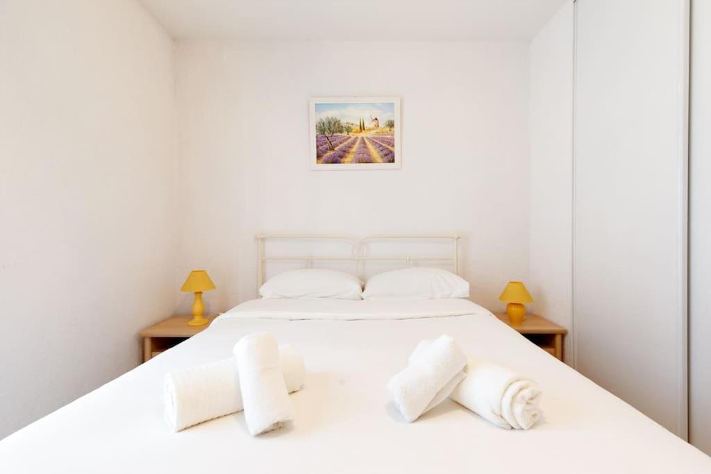 Domaine Des Palmiers - Piscine- Parking - Tennis - Clim 칸느 외부 사진