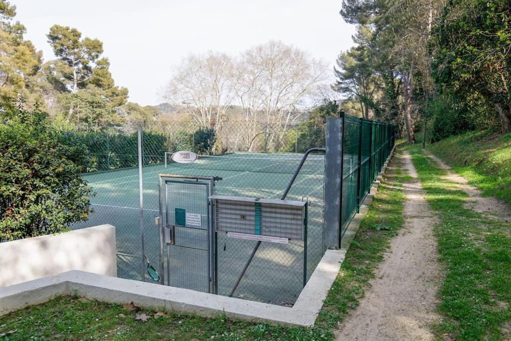 Domaine Des Palmiers - Piscine- Parking - Tennis - Clim 칸느 외부 사진